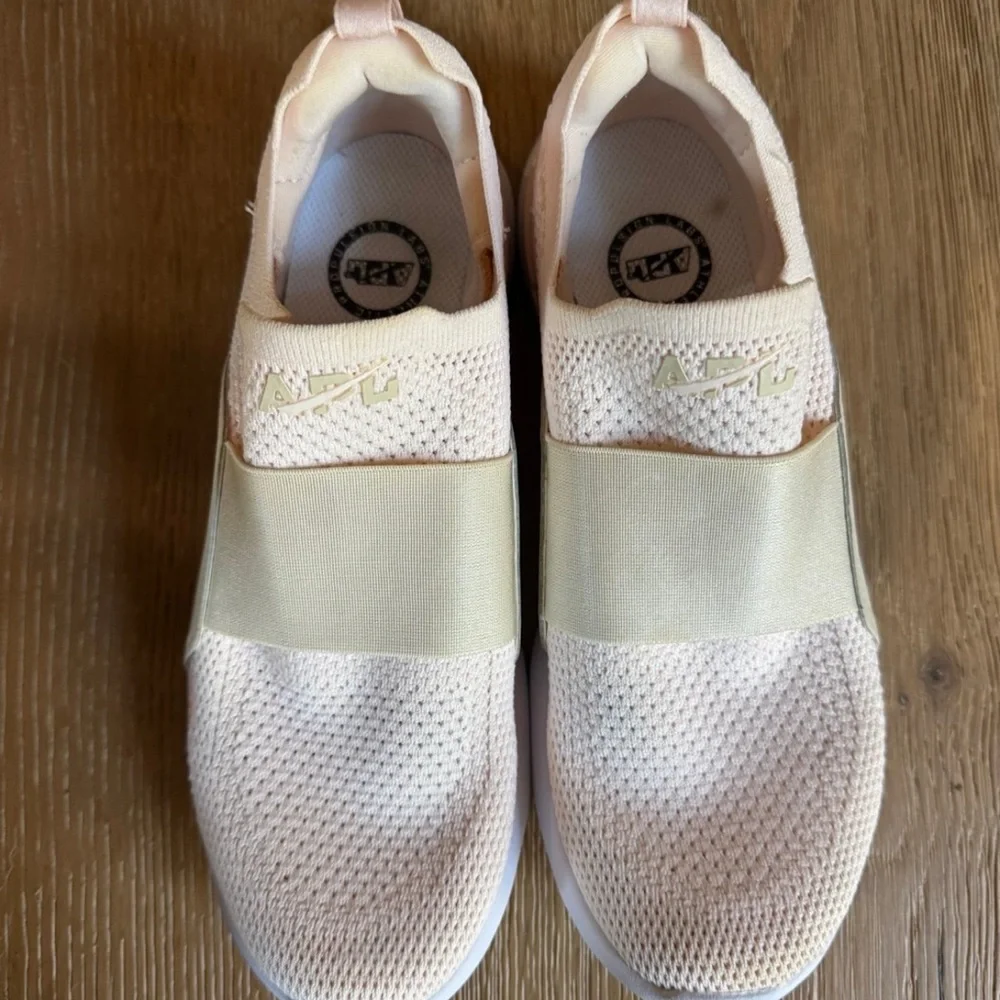 APL Women's Cream Slip-On Sneakers sz 7.5 price firm!
